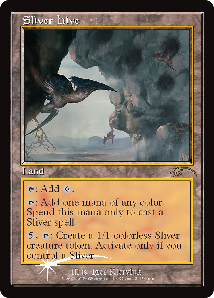 Sliver Hive (Retro Frame) [Secret Lair Drop Series] | Exor Games New Glasgow