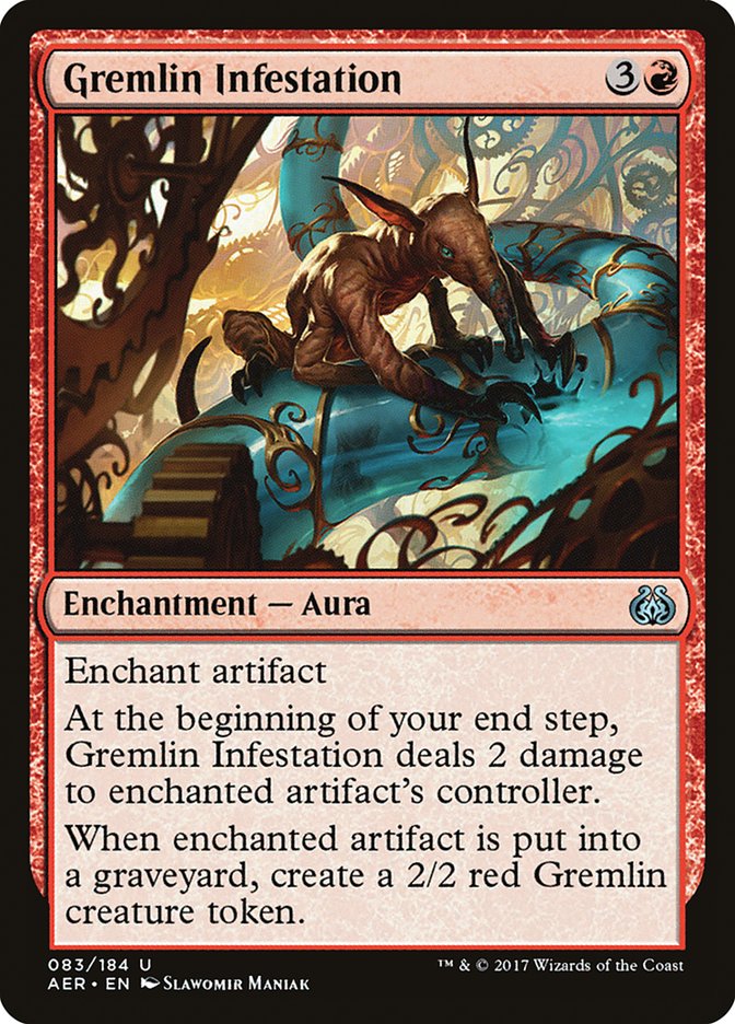 Gremlin Infestation [Aether Revolt] | Exor Games New Glasgow