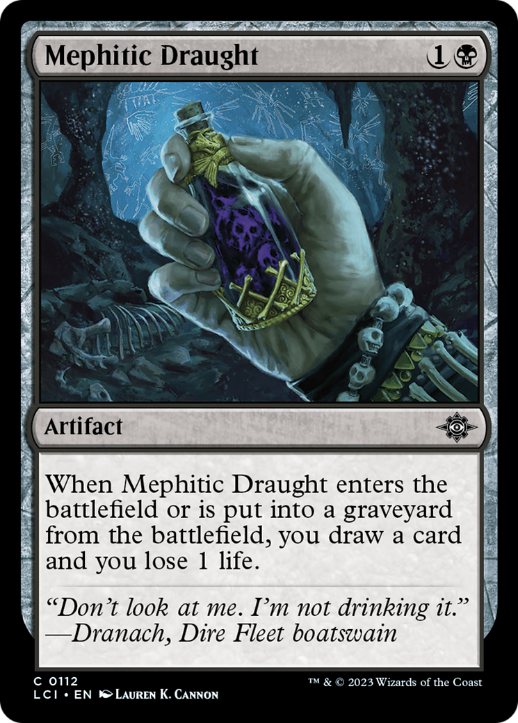 Mephitic Draught [The Lost Caverns of Ixalan] | Exor Games New Glasgow