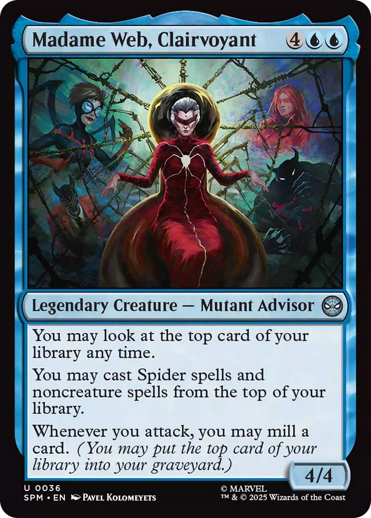 Madame Web, Clairvoyant [Marvel's Spider-Man] | Exor Games New Glasgow