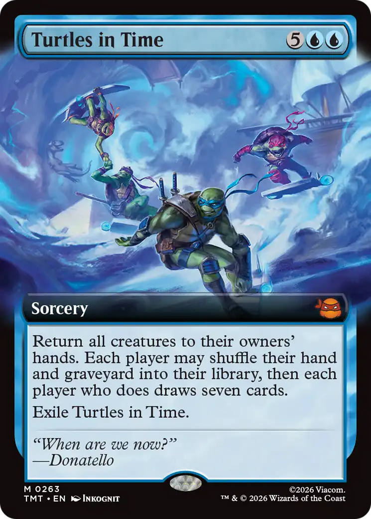 Turtles in Time (Extended Art) [Teenage Mutant Ninja Turtles] | Exor Games New Glasgow