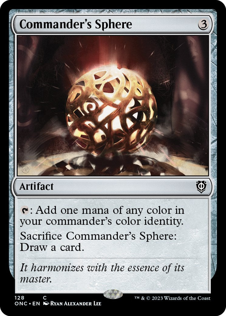 Commander's Sphere [Phyrexia: All Will Be One Commander] | Exor Games New Glasgow