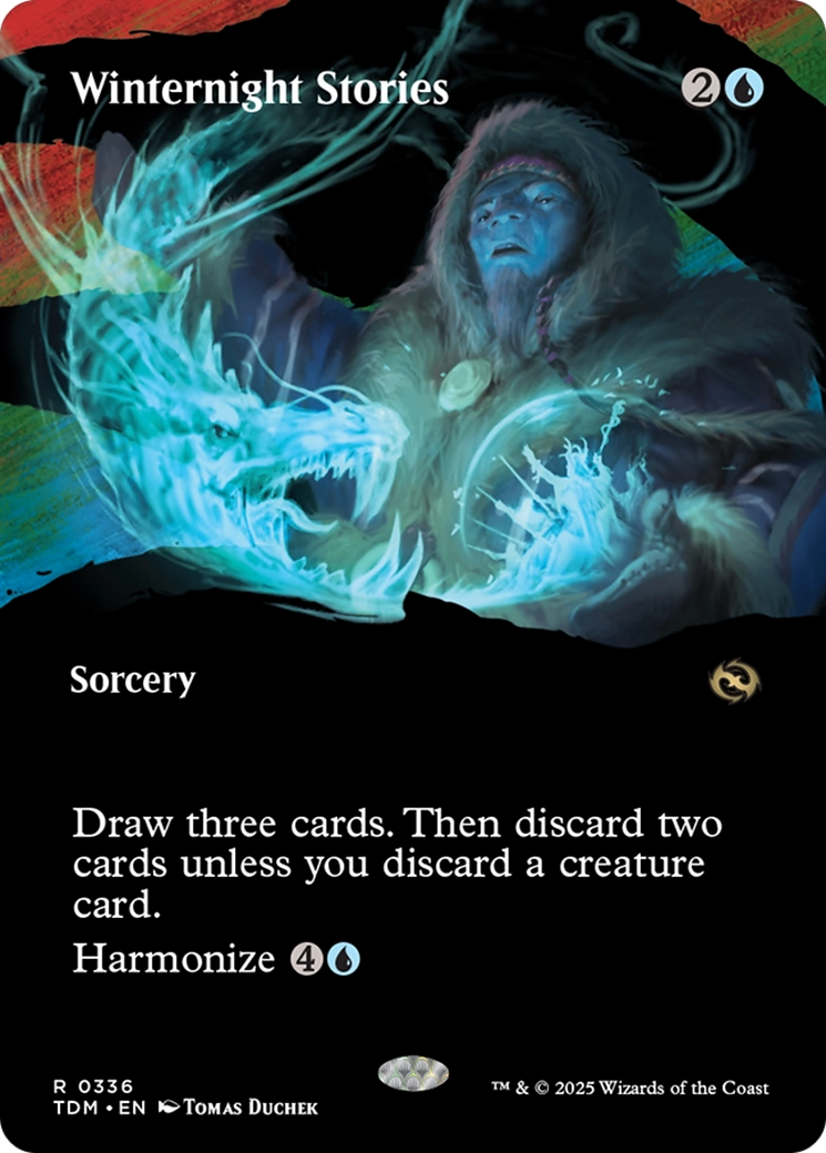 Winternight Stories (Borderless) [Tarkir: Dragonstorm] | Exor Games New Glasgow
