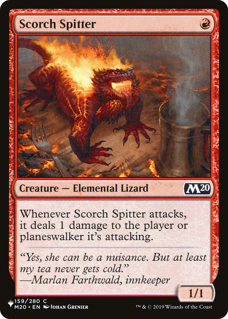 Scorch Spitter [The List] | Exor Games New Glasgow