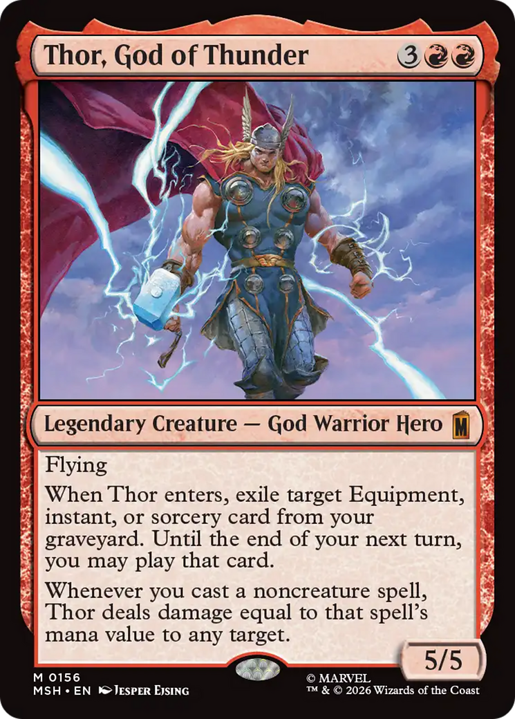 Thor, God of Thunder [Marvel Super Heroes] | Exor Games New Glasgow