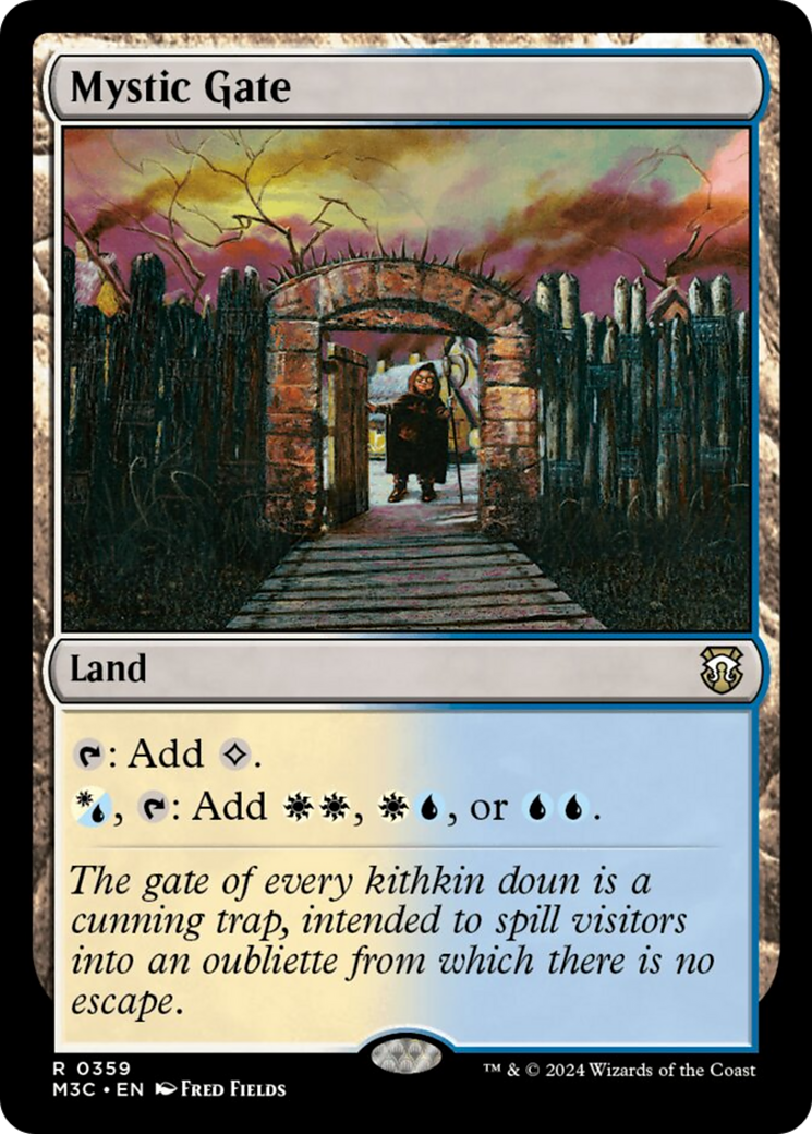 Mystic Gate (Ripple Foil) [Modern Horizons 3 Commander] | Exor Games New Glasgow