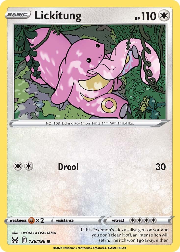 Lickitung (138/196) [Sword & Shield: Lost Origin] | Exor Games New Glasgow