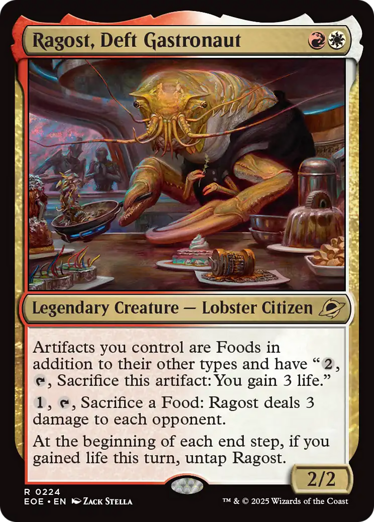 Ragost, Deft Gastronaut [Edge of Eternities] | Exor Games New Glasgow