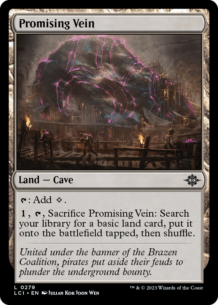 Promising Vein [The Lost Caverns of Ixalan] | Exor Games New Glasgow