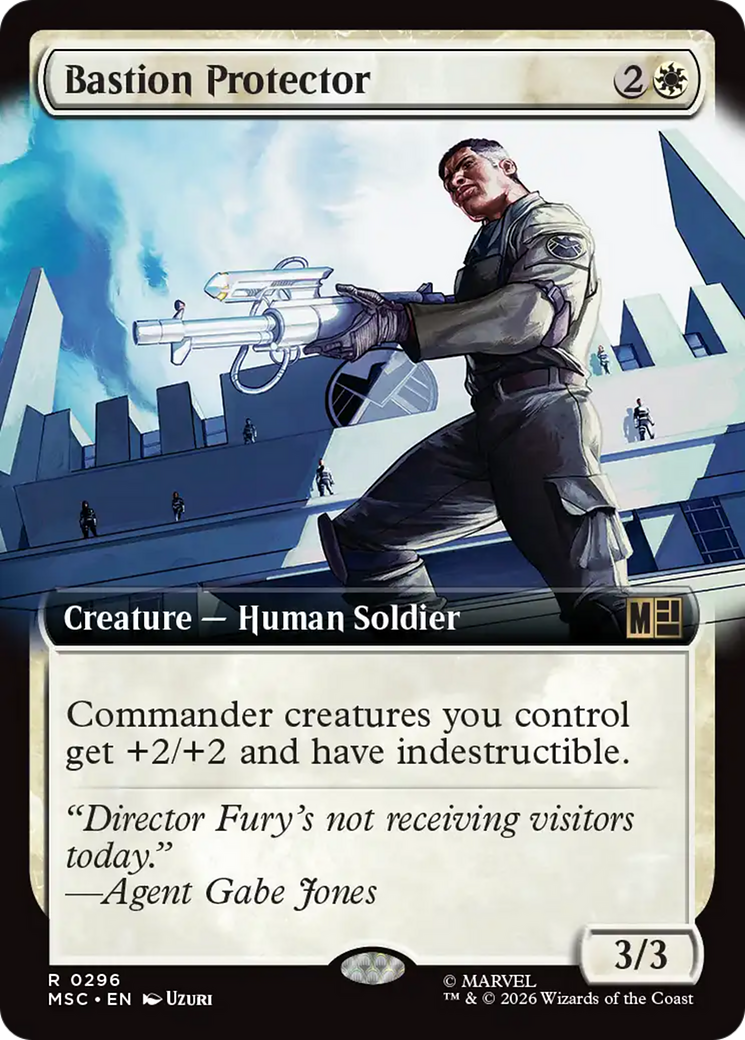 Bastion Protector (Extended Art) [Marvel Super Heroes Commander] | Exor Games New Glasgow