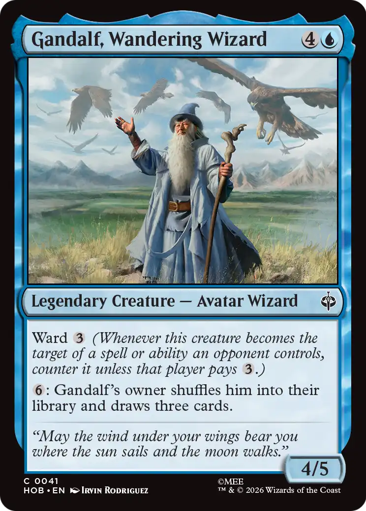 Gandalf, Wandering Wizard [The Hobbit] | Exor Games New Glasgow