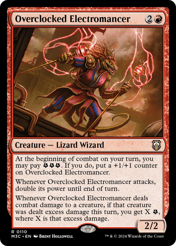 Overclocked Electromancer [Modern Horizons 3 Commander] | Exor Games New Glasgow