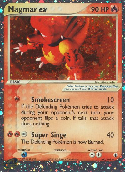 Magmar ex (100/109) [EX: Ruby & Sapphire] | Exor Games New Glasgow
