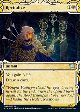 Revitalize (Foil Etched) [Strixhaven: Mystical Archive] | Exor Games New Glasgow