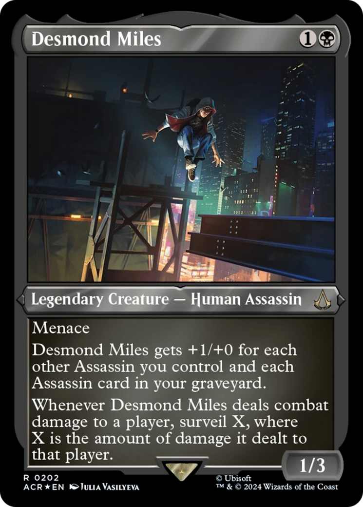 Desmond Miles (Foil Etched) [Assassin's Creed] | Exor Games New Glasgow