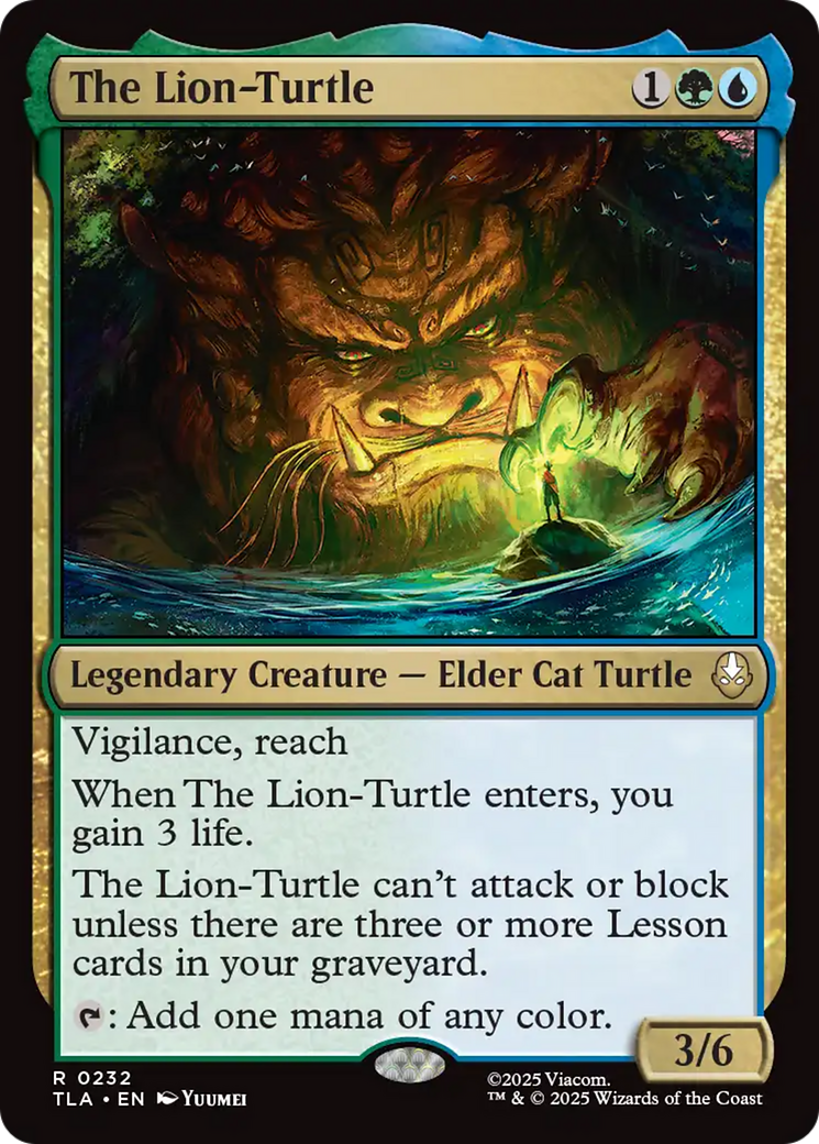 The Lion-Turtle [Avatar: The Last Airbender] | Exor Games New Glasgow