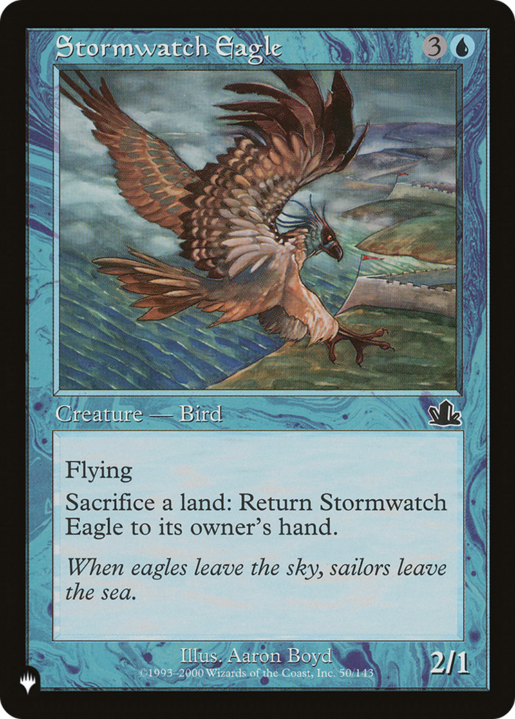 Stormwatch Eagle [The List] | Exor Games New Glasgow