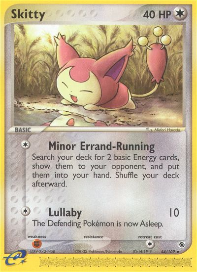 Skitty (44/109) [EX: Ruby & Sapphire] | Exor Games New Glasgow