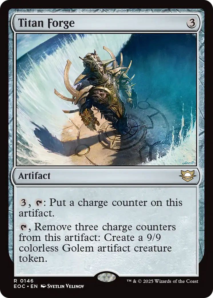 Titan Forge [Edge of Eternities Commander] | Exor Games New Glasgow