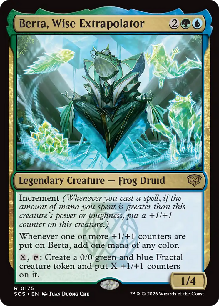 Berta, Wise Extrapolator [Secrets of Strixhaven] | Exor Games New Glasgow