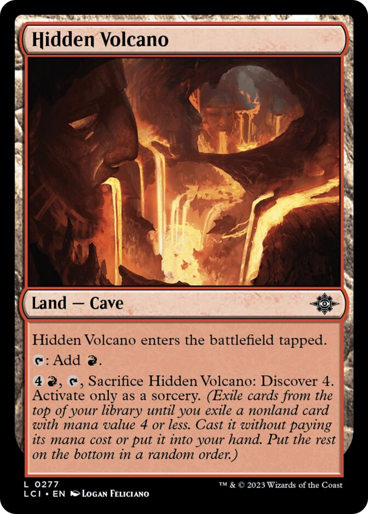 Hidden Volcano [The Lost Caverns of Ixalan] | Exor Games New Glasgow