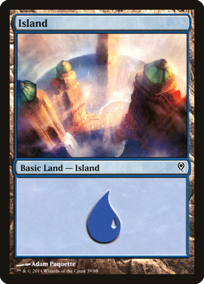 Island (39) [Duel Decks: Jace vs. Vraska] | Exor Games New Glasgow