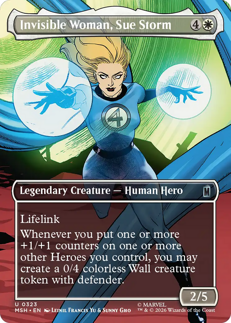 Invisible Woman, Sue Storm (Borderless) [Marvel Super Heroes] | Exor Games New Glasgow