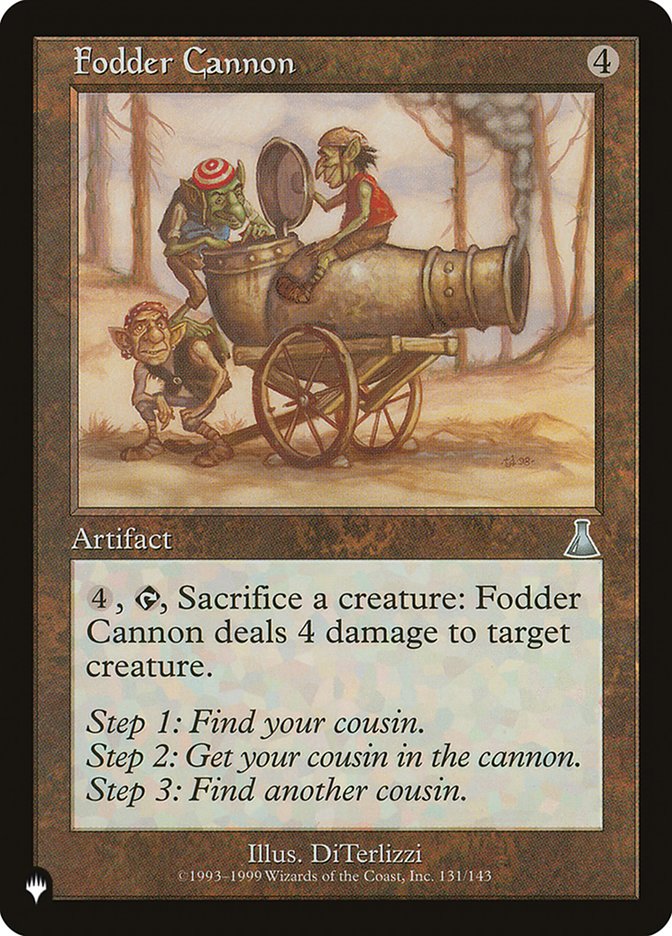 Fodder Cannon [The List] | Exor Games New Glasgow