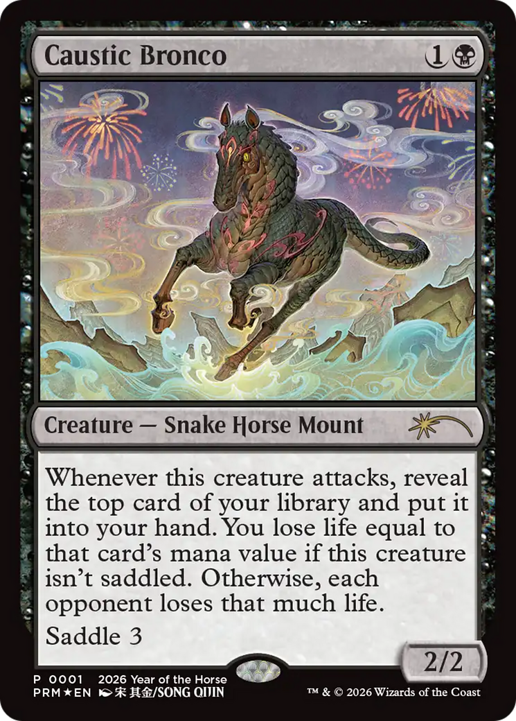 Caustic Bronco (Year of the Horse 2026) [Standard Showdown Promos] | Exor Games New Glasgow