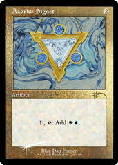 Azorius Signet (Retro) (Foil Etched) [Secret Lair Drop Series] | Exor Games New Glasgow