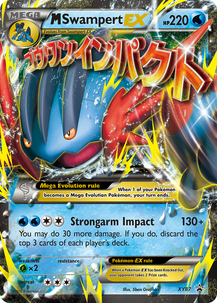 M Swampert EX (XY87) [XY: Black Star Promos] | Exor Games New Glasgow