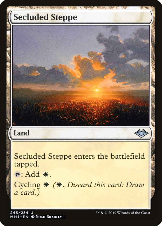 Secluded Steppe [Modern Horizons] | Exor Games New Glasgow