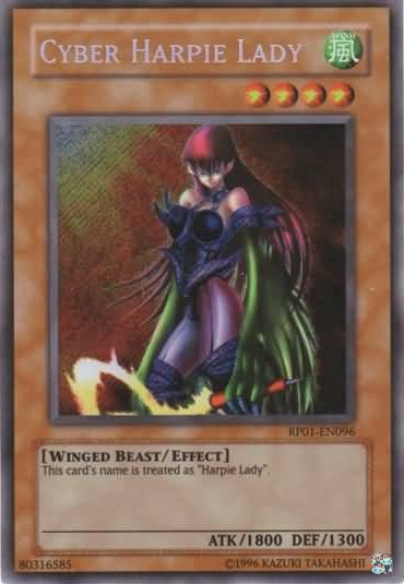 Cyber Harpie Lady [RP01-EN096] Secret Rare | Exor Games New Glasgow