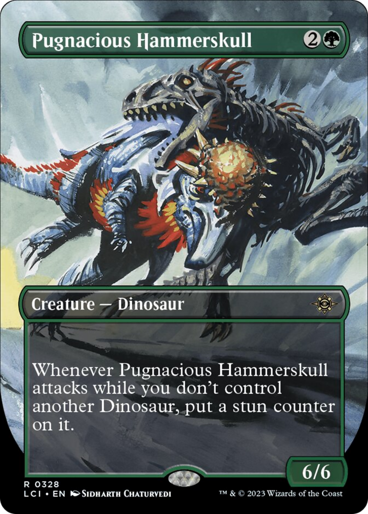 Pugnacious Hammerskull (Borderless) [The Lost Caverns of Ixalan] | Exor Games New Glasgow