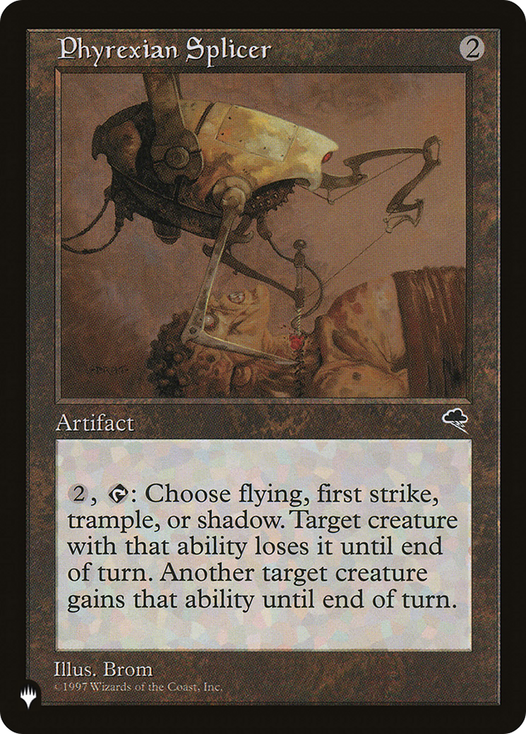Phyrexian Splicer [The List] | Exor Games New Glasgow