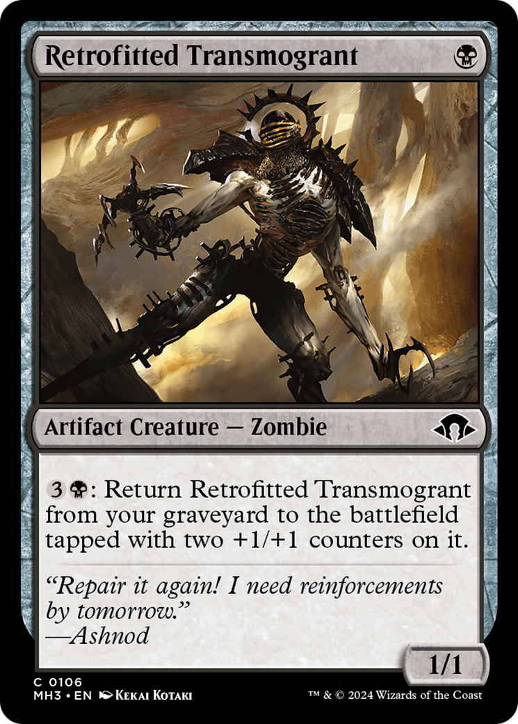 Retrofitted Transmogrant [Modern Horizons 3] | Exor Games New Glasgow