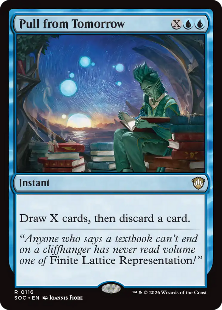 Pull from Tomorrow [Secrets of Strixhaven Commander] | Exor Games New Glasgow