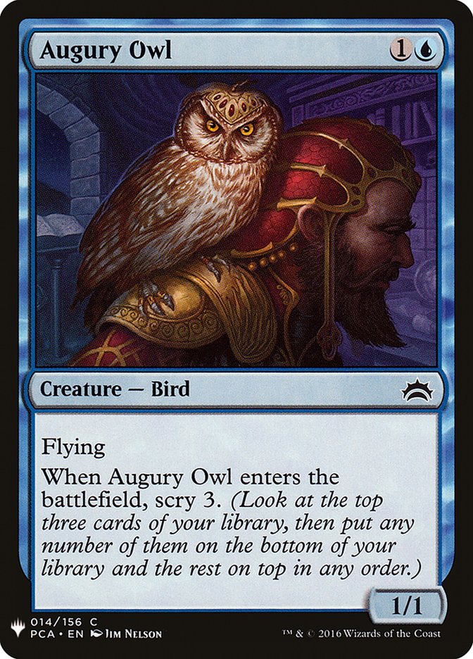 Augury Owl [Mystery Booster] | Exor Games New Glasgow