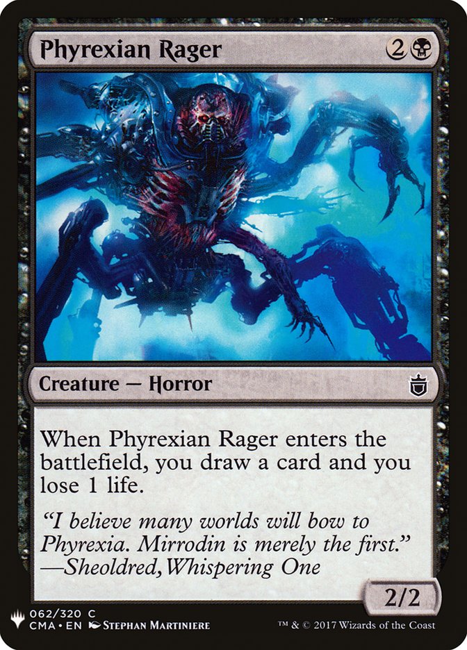 Phyrexian Rager [Mystery Booster] | Exor Games New Glasgow