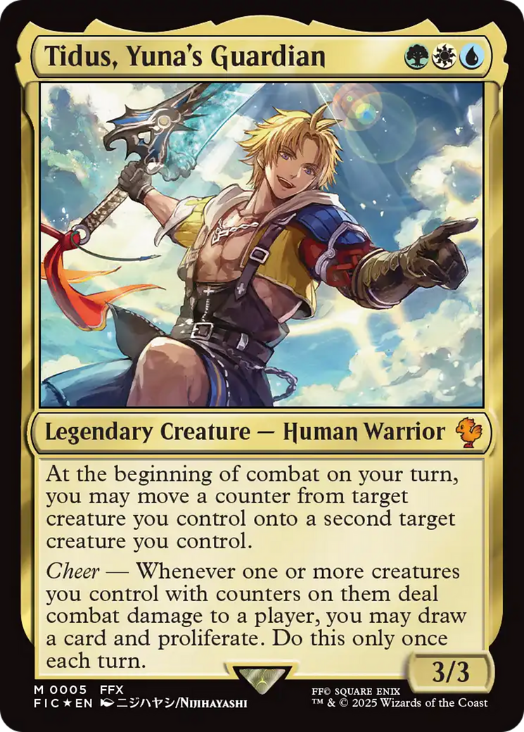 Tidus, Yuna's Guardian [FINAL FANTASY Commander] | Exor Games New Glasgow