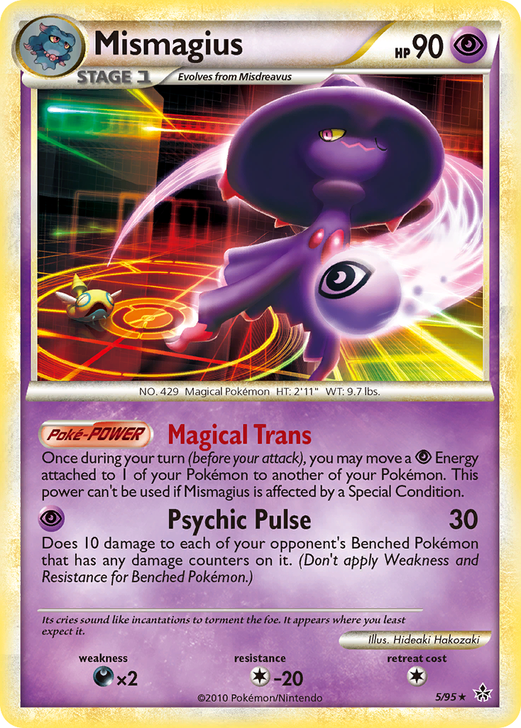 Mismagius (5/95) [HeartGold & SoulSilver: Unleashed] | Exor Games New Glasgow