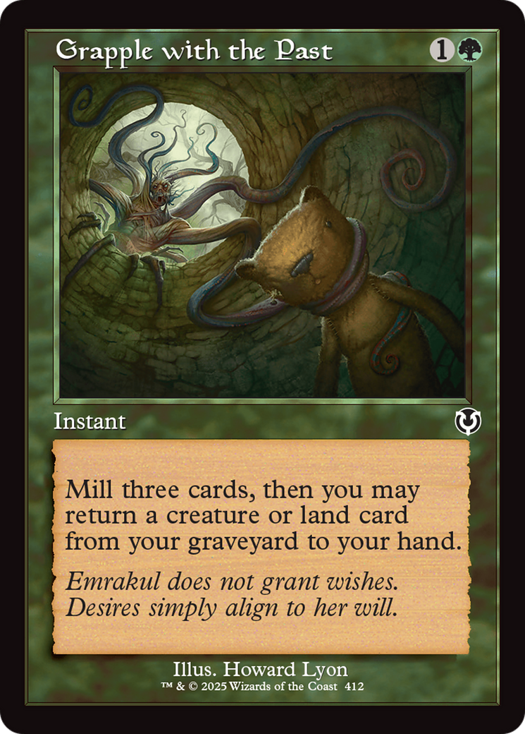 Grapple with the Past (Retro Frame) [Innistrad Remastered] | Exor Games New Glasgow