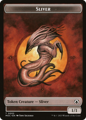 Saproling // Sliver Double-Sided Token [The List] | Exor Games New Glasgow