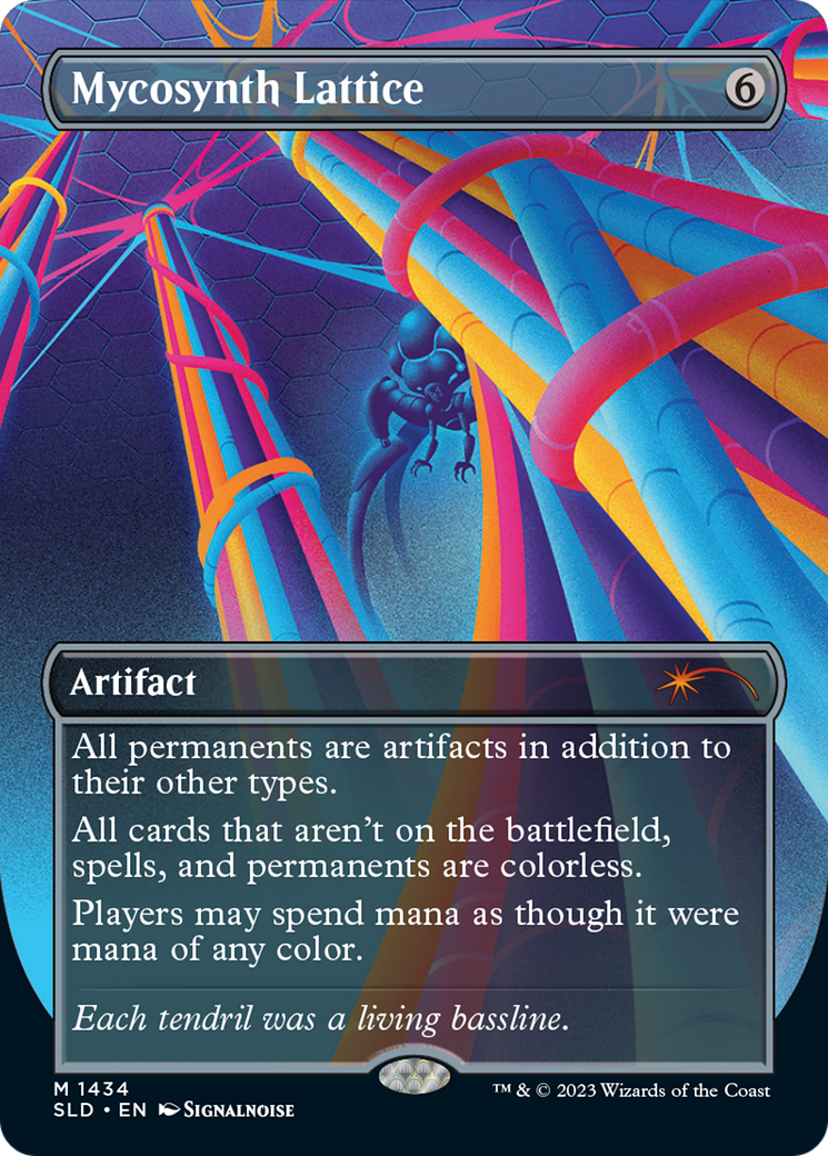 Mycosynth Lattice (Rainbow Foil) [Secret Lair Drop Series] | Exor Games New Glasgow