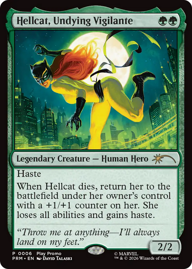 Hellcat, Undying Vigilante [Standard Showdown Promos] | Exor Games New Glasgow