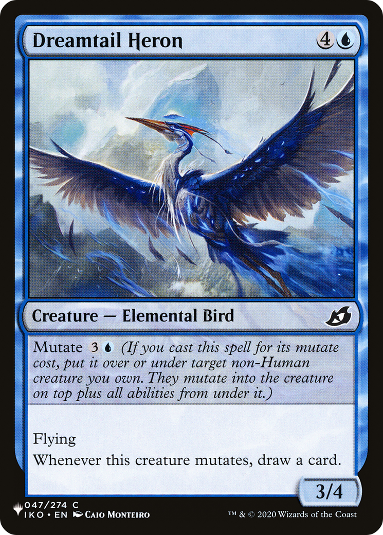 Dreamtail Heron [The List Reprints] | Exor Games New Glasgow