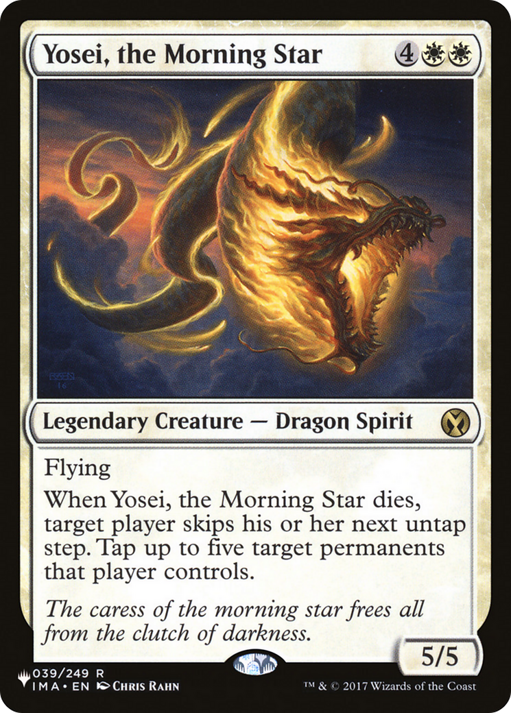 Yosei, the Morning Star [The List Reprints] | Exor Games New Glasgow