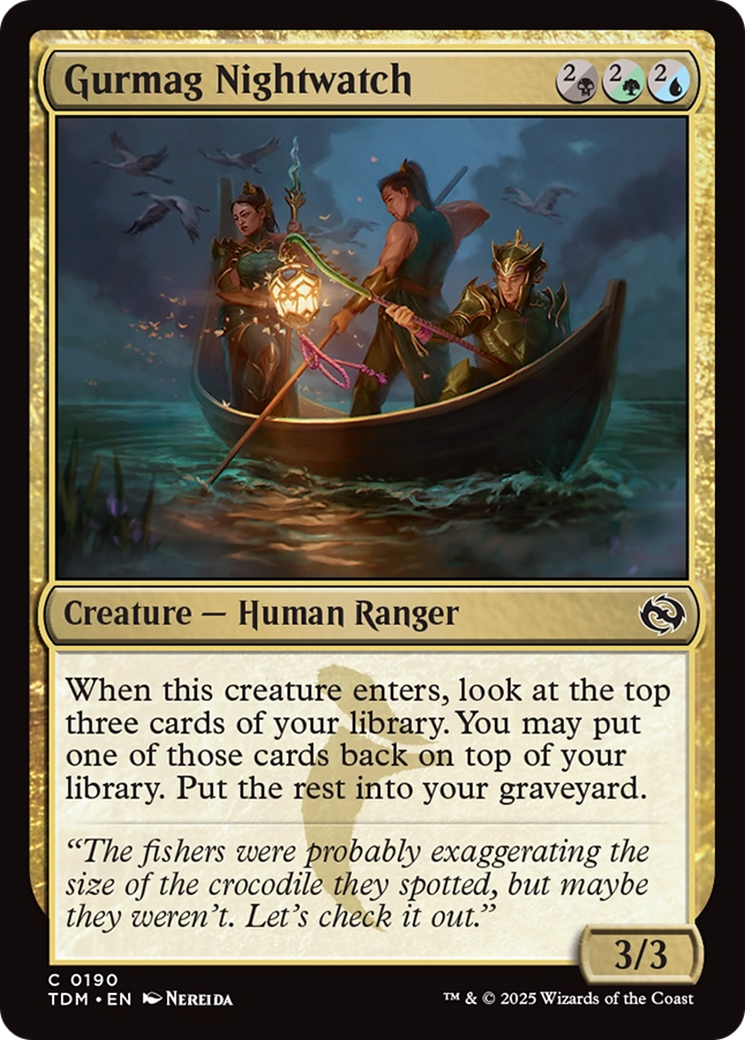 Gurmag Nightwatch [Tarkir: Dragonstorm] | Exor Games New Glasgow