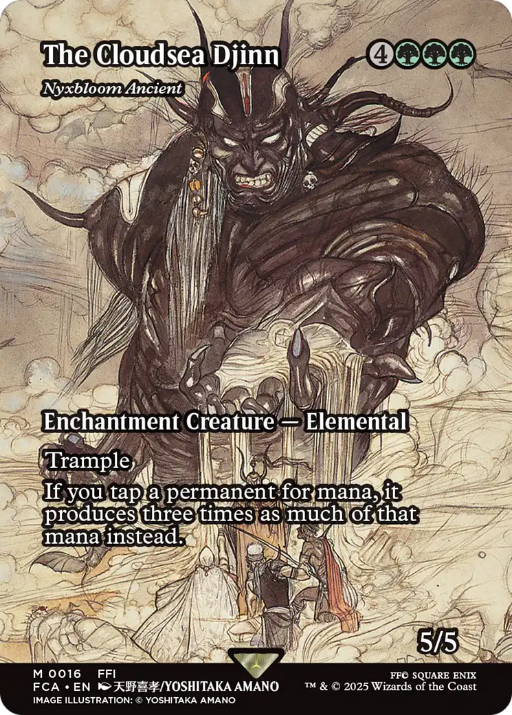 The Cloudsea Djinn - Nyxbloom Ancient (Showcase) [FINAL FANTASY : Through the Ages] | Exor Games New Glasgow