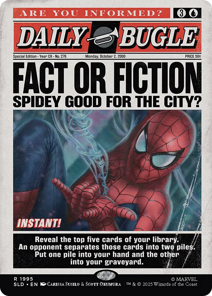 Fact or Fiction (1995) (Rainbow Foil) [Secret Lair Drop Series] | Exor Games New Glasgow
